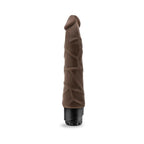 Dr. Skin Cock Vibe 1 Realistic 9 in. Vibrating Dildo Brown