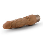 Dr. Skin Cock Vibe 4 Realistic 8 in. Vibrating Dildo Tan