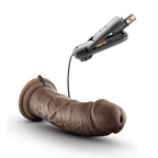 Dr. Skin Dr. Joe Realistic 8 in. Vibrating Dildo Brown