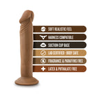 Dr. Skin Dr. Small Realistic 6.5 in. Dildo Tan