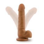 Dr. Skin Basic 7 Realistic 7.75 in. Dildo with Balls Tan
