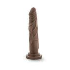 Dr. Skin Basic 7.5 Realistic 7.5 in. Dildo Brown