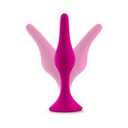 Luxe 3-Piece Silicone Beginner Plug Kit Pink