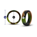 Performance Silicone Camo Cock Ring Green Camouflage