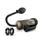 Quickie Kit Thick Cock Pump, Stroker & 2-Piece Cockring Set Black