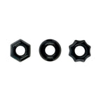Renegade Chubbies Cock Rings 3-Pack Black