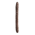 Dr. Skin 18 in. Double Dildo Brown