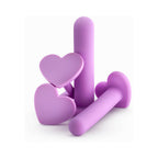 Wellness 4-Piece Silicone Dilator Kit Purple
