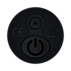 Zero Tolerance Bell Ringer Rechargeable Vibrating Flicking Silicone Cockring Black