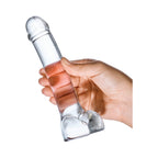 Glas 7 in. Realistic Curved Glass G-Spot Dildo