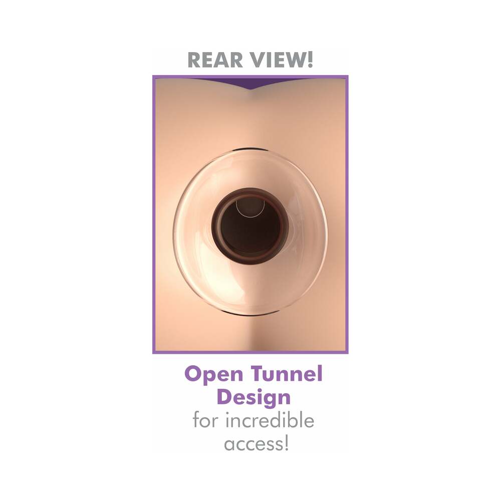 Anal Fantasy Elite Collection Beginner's Anal Gaper Glass Tunnel Plug Clear