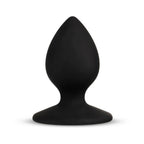 Temptasia 'Slut' Silicone Anal Plug Black