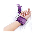 Lux Fetish 7-Piece Bed Spreader Playful Restraint System Purple