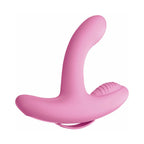 3Some Rock n' Grind Dual Stimulation Silicone Vibrator Pink