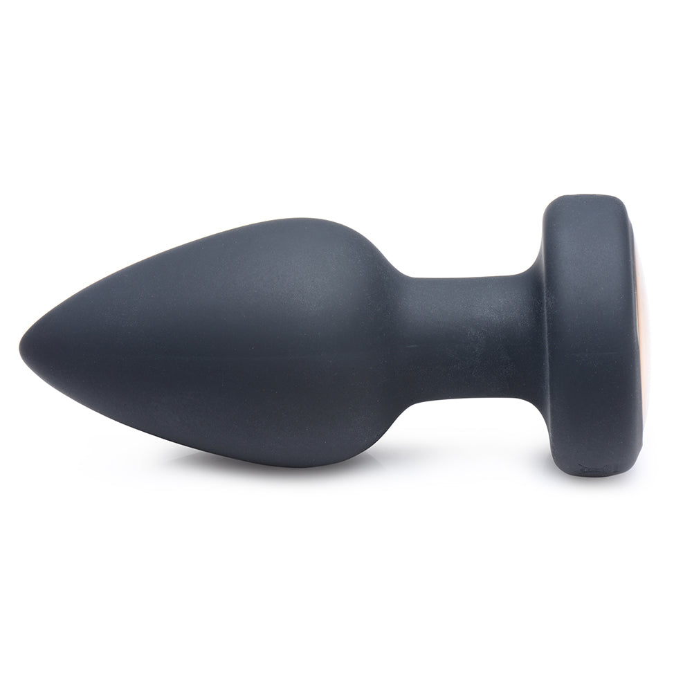 Booty Sparks Rechargeable Light Up Vibrating Anal Plug with Remote Control Medium