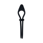 Zero Tolerance Black Tie Affair Rechargeable Silicone Cock Tie Cockring Black