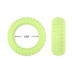 Forto F-12 Liquid Silicone Cockring 35mm Glow