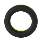 Forto F-19 Liquid Silicone 2-Tone Cockring Black/Glow