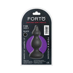 Forto F-30 Pointer Silicone Anal Plug Small Black