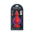 Forto F-30 Pointer Silicone Anal Plug Large Red