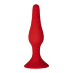 Forto F-11 Lungo Silicone Anal Plug Large Red