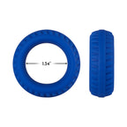 Forto F-12 Liquid Silicone Cockring 35mm Blue