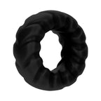 Forto F-25 Liquid Silicone Cockring 23mm Black