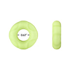 Forto F-33 Liquid Silicone Cockring Small Glow