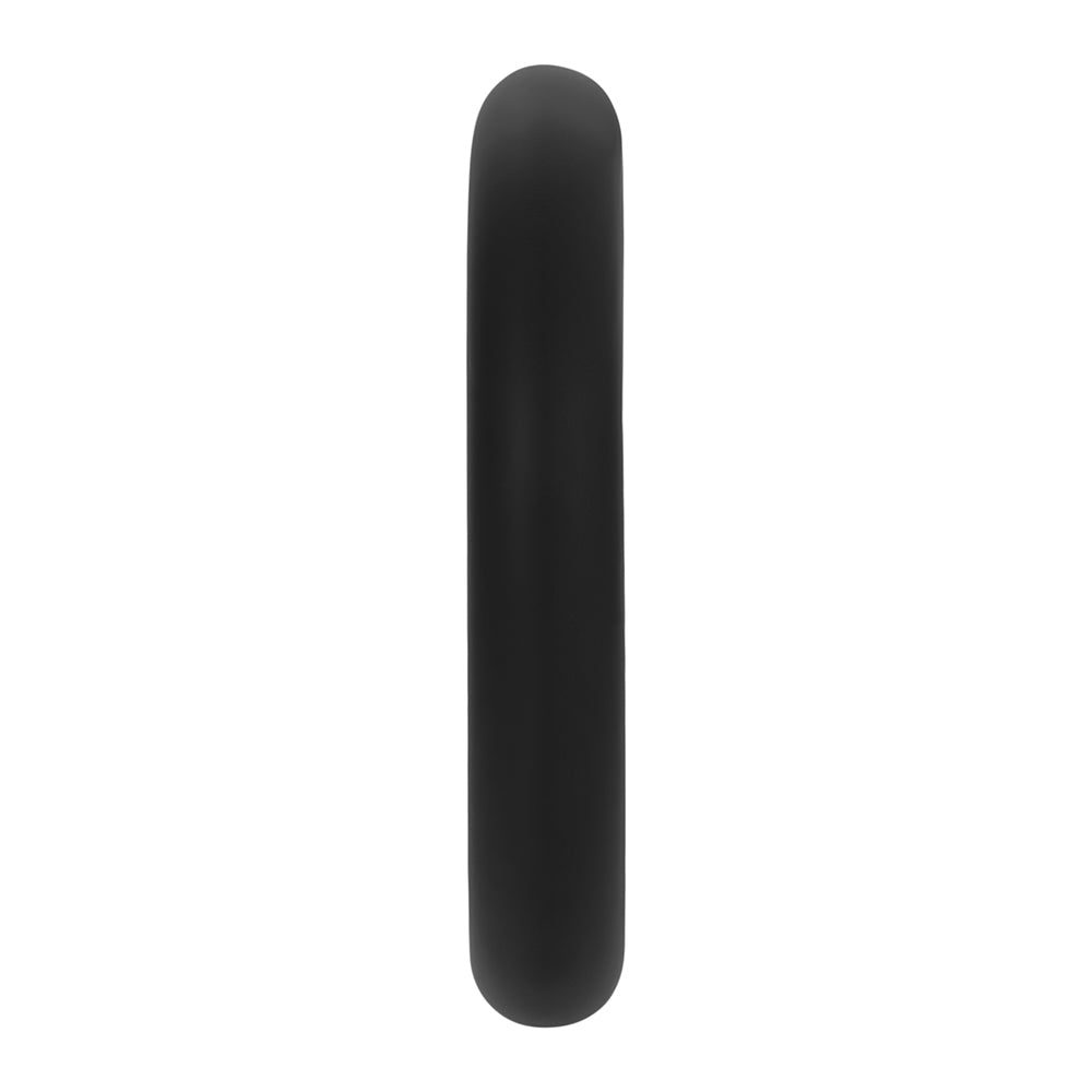 Forto F-61 3-Piece Silicone Cockring Set Black