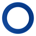Forto F-61 3-Piece Silicone Cockring Set Blue