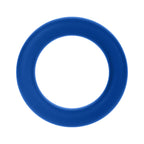 Forto F-61 3-Piece Silicone Cockring Set Blue