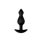 Forto F-78 Pointee Silicone Anal Plug Small Black