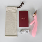 Metis Touch Panel Rabbit Vibrator Pink