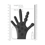 Fist It Silicone Stimulation Glove Black