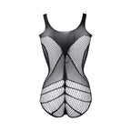 Le Desir Contrast Net Teddy Black O/S