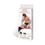 Lux Fetish Expandable Spreader Bar Set with Detachable Leatherette Cuffs
