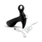 Anal Adventures Platinum Silicone Rechargeable Vibrating Prostate Massager 01