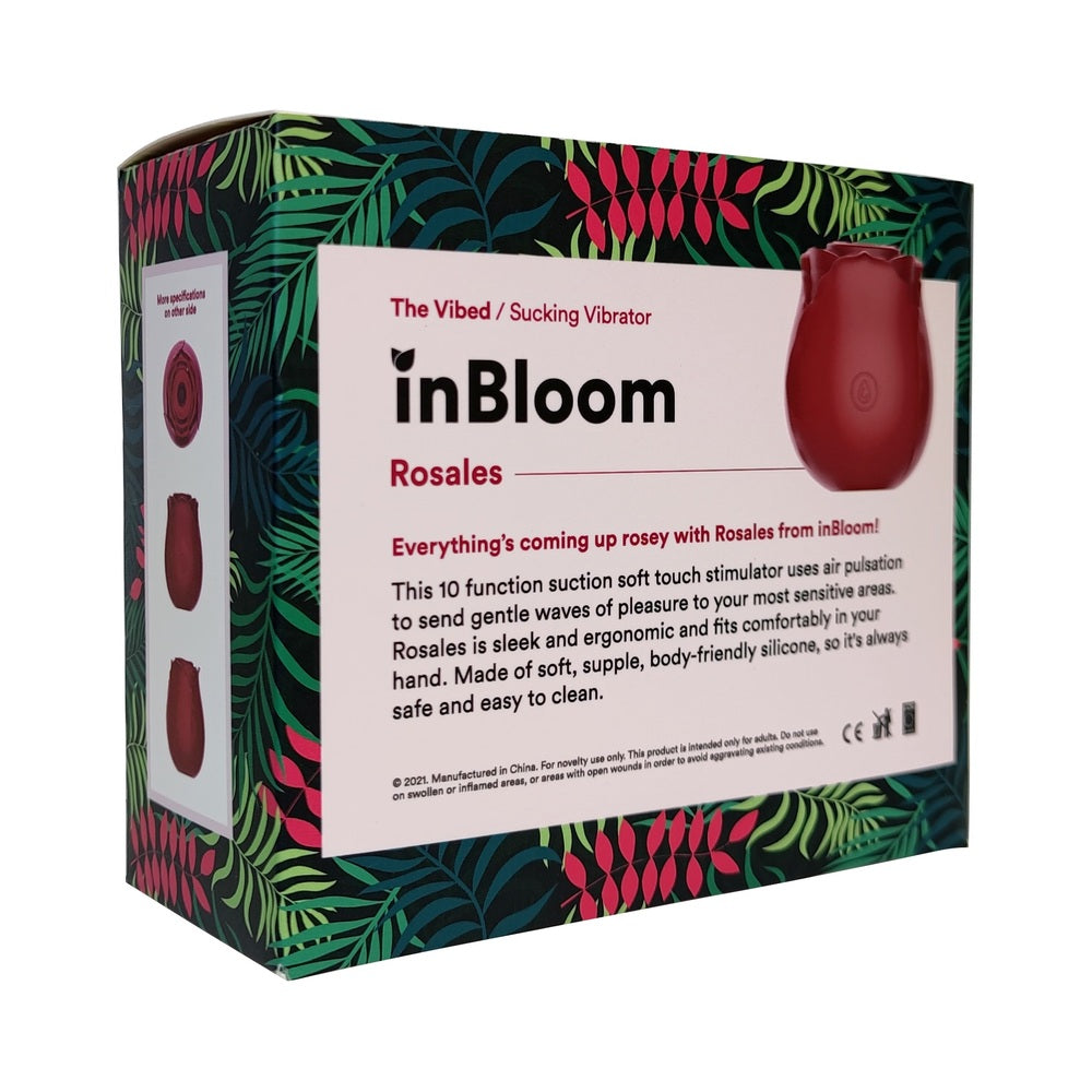 inBloom Rosales Sucking Vibrator