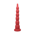 Tantus Cowboy Beaded Dildo Ruby (Box)