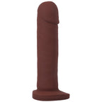 Tantus Alan O2 Dual Density Vibrating Dildo Kit Espresso (Bag)