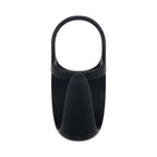 Zero Tolerance Vibrating Ball Cradle Rechargeable Remote-Controlled Silicone Cockring Black