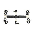 Sportsheets Special Edition Under the Bed Restraint Set Black