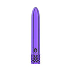 Royal Gems Shiny Rechargeable ABS Bullet Vibrator Purple