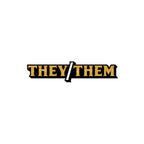 Pronoun  They/Them Pin