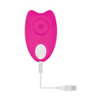 Gender X Under The Radar Rechargeable Remote-Controlled Magnetic Silicone Underwear Vibrator Pink