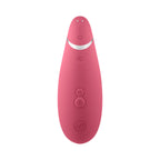 Womanizer Premium 2 Rechargeable Silicone Luxurious Pleasure Air Clitoral Stimulator Raspberry