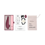 Womanizer Classic 2 Rechargeable Silicone Pleasure Air Clitoral Stimulator Bordeaux