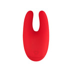 Luv Inc Bu89 Mini Bunny Rechargeable Silicone Vibrator Red