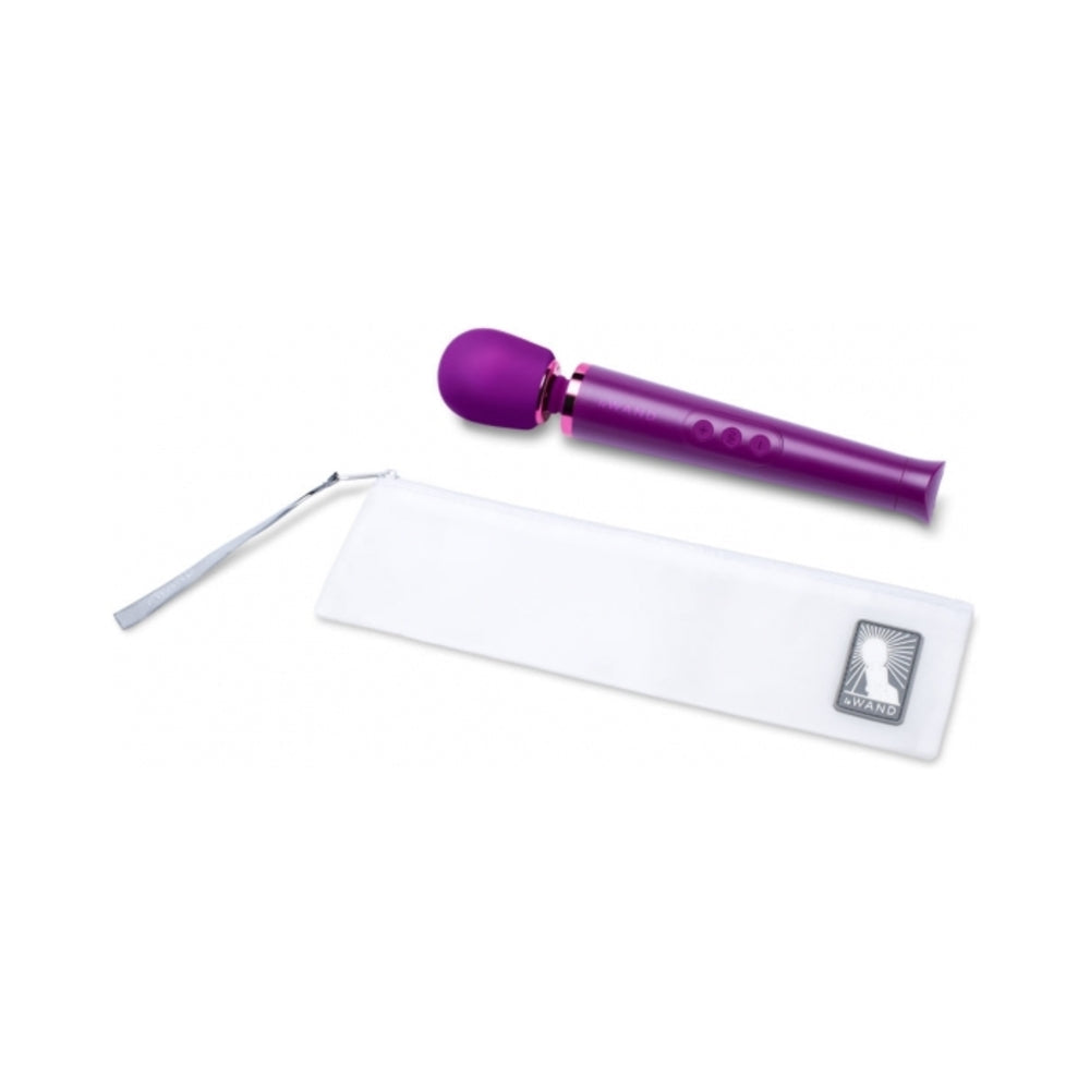 Le Wand Petite Rechargeable Massager Dark Cherry