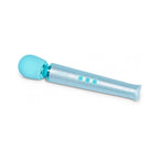 Le Wand All That Glimmers Petite Rechargeable Vibrating Massager Special Edition Set Light Blue